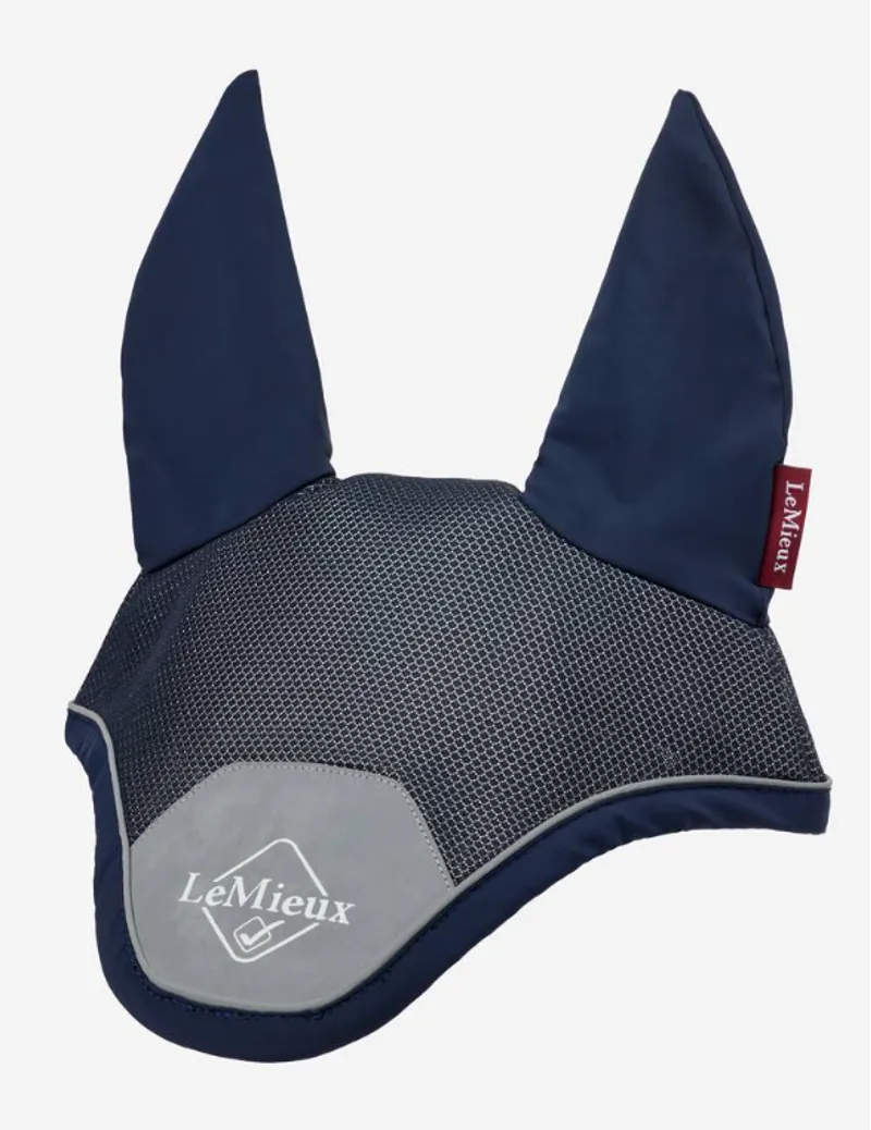 LeMieux Classic Fly Hood Reflective Navy